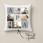 APA – Egyedi Fényképes Párna 6 Saját Fotóval (Plüss hátoldallal)