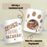 Kiskedvences bögre névvel és fotóval – személyre szabható