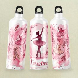 Balerinás Kulacs - saját névvel