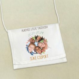 Ballagási tarisznya - csoport jellel és névvel