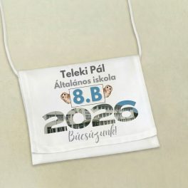 Iskolai ballagási tarisznya - Intézmény képével