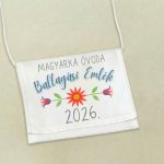 Ballagási tarisznya - motivumos egységes grafikával 