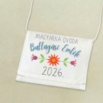 Ballagási tarisznya - motivumos egységes grafikával 