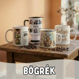 - Bögrék